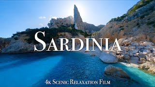 Sardinia 4K  Scenic Relaxation FPV Film With Calming Music [upl. by Anhaj579]