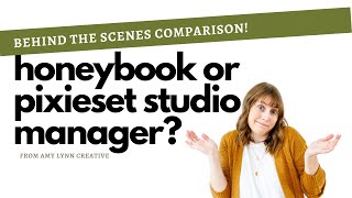 Pixieset Studio Manager VS Honeybook Behind The Scenes Comparison [upl. by Joao]