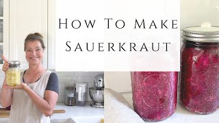 How to make Sauerkraut [upl. by Jany]