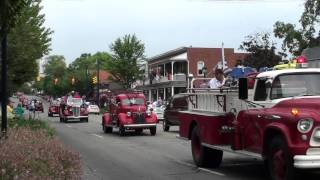 Frankenmuth MI  Antique Fire Truck Parade 73110 GLIAFAA [upl. by Nester]