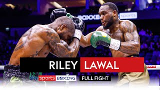 FULL FIGHT Viddal Riley vs Mikael Lawal  English Cruiserweight Title [upl. by Aidne]