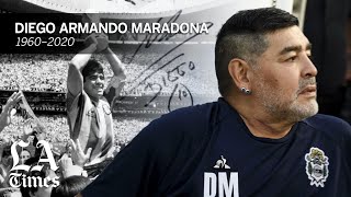 Diego Maradona gifted Argentine soccer legend dies at 60 [upl. by Ramal884]