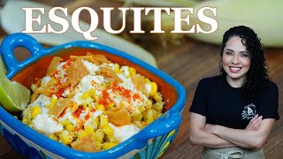 Esquites Recipe  Mexican Street Corn Salad  Villa Cocina [upl. by Ecirtnuahs]