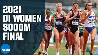 Womens 5000m  2021 NCAA Track and Field Championship [upl. by Ahsiekan498]