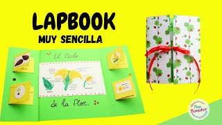 COMO HACER UNA LAPBOOK SENCILLA  DIY [upl. by Selhorst]