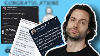 CHRIS DELIA FINDS OUT HOW SNAPCHAT WORKS [upl. by Leifeste949]