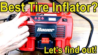 Which Cordless Tire Inflator is Best DeWalt Milwaukee Air Hawk Ryobi Bauer Chicago Electric [upl. by Notneb]