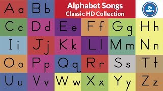 Alphabet Songs  ABC Song Collection  Teach the Letters and Sounds [upl. by Andersen]