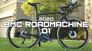 2020 BMC Roadmachine 01 Four Road Bike Review [upl. by Ybur]