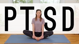 Yoga For Post Traumatic Stress  45Minute Yoga for PTSD [upl. by Ingelbert]