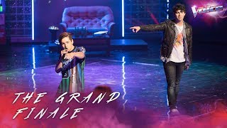 Grand Finale Joe Jonas and Aydan Calafiore sing Shut Up and Dance  The Voice Australia 2018 [upl. by Chambers]