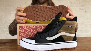 Vans Sk8Hi MTE 20 DX  Dirt  True White  Unboxing  On Feet [upl. by Ajnek]