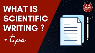 What is Scientific Writing  Tips for good Scientific Writing [upl. by Nimsay]