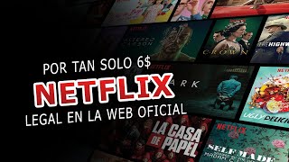 Como Suscribirse A Netflix  Tutorial Registrarse Y Crear Una Cuenta De Netflix En 2021 [upl. by Jeunesse]