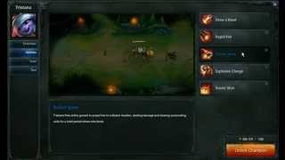 Tristana abilities  League of Legends [upl. by Auria]