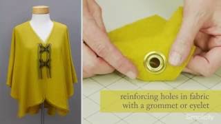 How to Insert Grommets and Eyelets [upl. by Watkin]