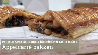 Appelcarré bakken met patissier Cees Holtkamp [upl. by Pardoes]