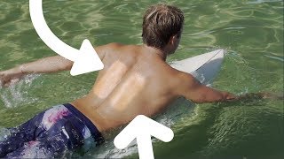 Paddle Your Surfboard Faster amp Longer  The Correct Technique amp Practice Exercises [upl. by Simson935]