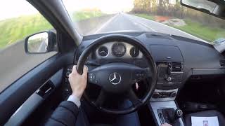 MercedesBenz C220 CDI W204 2007  POV Drive [upl. by Bellew]