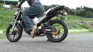 YAMAHA FZ16 Byson STUNT RIDE [upl. by Azarcon405]