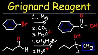 Grignard Reagent Reaction Mechanism [upl. by Ainex]