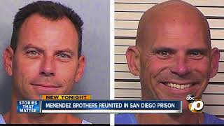 Menendez brothers reunited in San Diego prison [upl. by Ajax51]