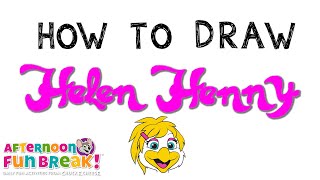 How to Draw Helen Henny  Afternoon Fun Break [upl. by Marley]