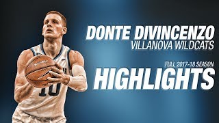 Donte DiVincenzo  Villanova  Ultimate Highlight Mix 201718 Season [upl. by Jones]