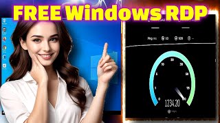 FREE Windows RDP with administrator user for lifetime 2024 [upl. by Dee Dee747]