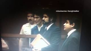 Richard Ramirez shouting out Hail Satan in court [upl. by Armahs]