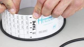 How to Measure an ORing  HiTech Seals [upl. by Aramoj]