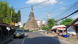 Walking in Vientiane Laos [upl. by Ozan610]