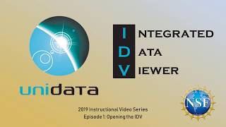 Unidata IDV Basics 2019 Episode 1 Launching the IDV [upl. by Sumetra511]