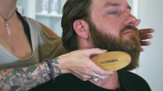 The Right Way To Apply Beard Oil VS The Wrong Way [upl. by Beisel816]