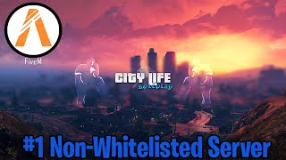 Best Fivem RolePlay Server To TryCityLife RoleplayExposed Best Non Whitelisted Roleplay Server [upl. by Kolnos]