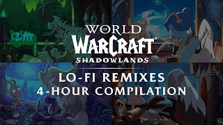 Shadowlands LoFi Remixes 4Hour Compilation [upl. by Silohcin]