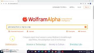 Como graficar funciones en Wolfram Alpha [upl. by Bronnie]