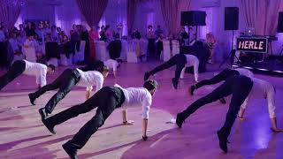 Best Surprise Groomsmen Dance Choreography [upl. by Bruyn]