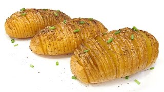 Patatas al Horno estilo Hasselback [upl. by Assillim302]