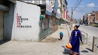 Walking in Kathmandu Nepal [upl. by Domingo820]