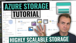 Azure Storage Tutorial  Introduction to Blob Queue Table amp File Share [upl. by Aidahs]
