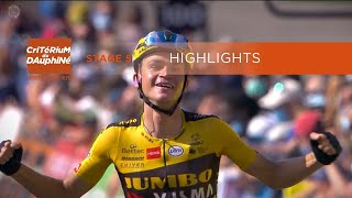 Critérium du Dauphiné 2020  Stage 5  Stage highlights [upl. by Enenaj266]