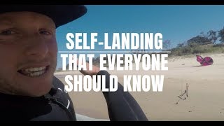 The Self Landing Technique Every Kitesurfer Should Know [upl. by Eloc761]