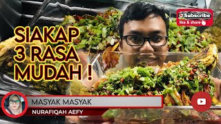 Air Tangan Lelaki  Siakap 3 Rasa Kaw Kaw  Pasti Sedap [upl. by Vivie]