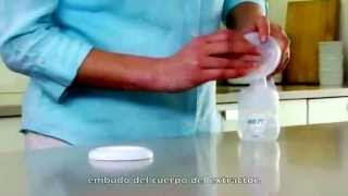 Philips AVENT Montaje del Extractor de Leche Manual Comfort [upl. by Blumenfeld]