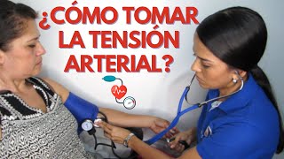 ¿CÓMO TOMAR LA TENSIÓN ARTERIAL [upl. by Eladnwahs]