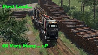 How To Use The Landscaping Tool  Farming Simulator 19 [upl. by Nairdad]