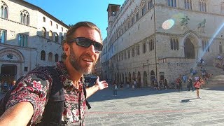 Exploring Perugia Italy  Classic Old European City [upl. by Mharg]