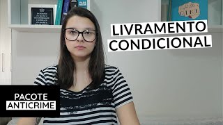 Livramento Condicional ATUALIZADO PACOTE ANTICRIME  Letícia Vilela Simões [upl. by Auhsuj104]