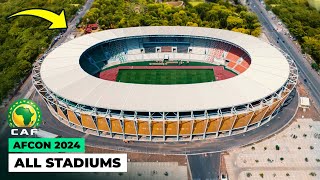 All Stadiums AFCON 2024 Africa Cup of Nations 2023 [upl. by Furmark]